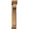 Ekena Millwork Legacy Slat Rough Sawn Bracket w/ Offset Brace, Western Red Cedar, 6"W x 26"D x 34"H BKT0604X26X34LEC06RWR - alternate 2